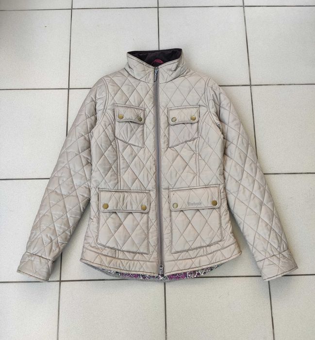 Kurtka damska Barbour elegancka pikowana jesienna r. S