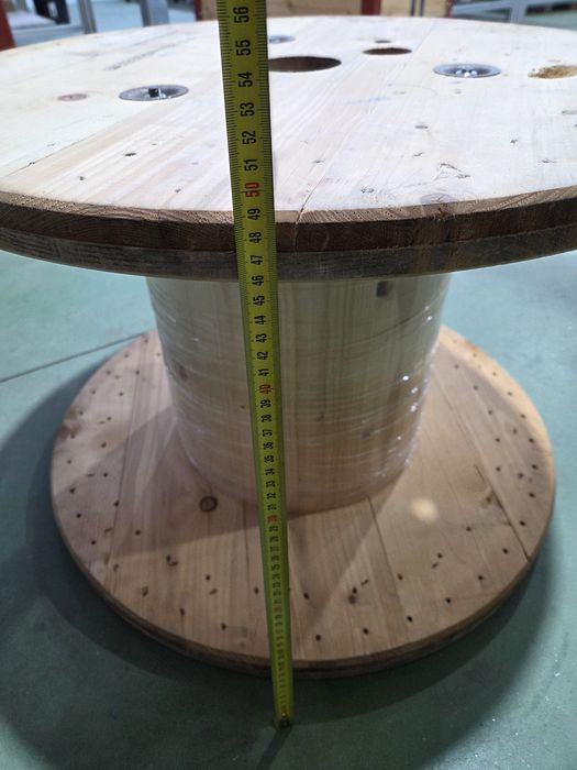 Bobines de madeira como novas..