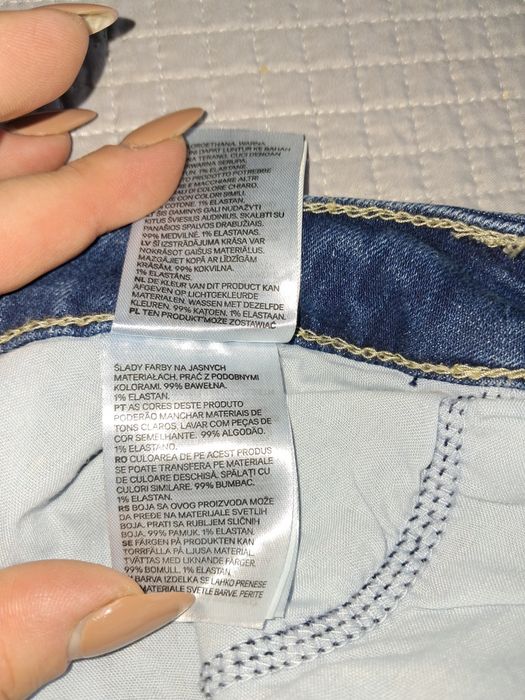 H&M jeansy skinny r.40