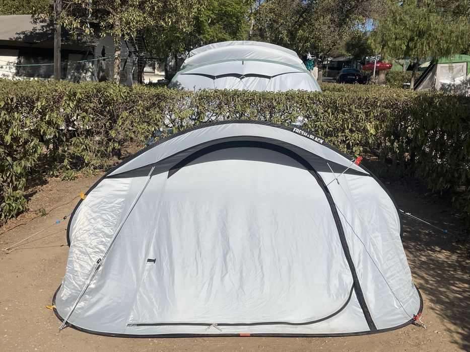 Tenda de campismo - 2 SECONDS - FRESH&BLACK - 3 pessoas