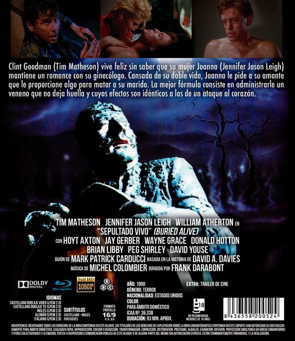 Sepultado Vivo/Enterrado Vivo (Blu-Ray)