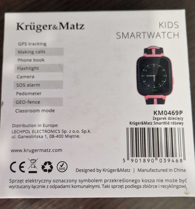 Smartfon Kurger&Matz KM0469P dla dziecka