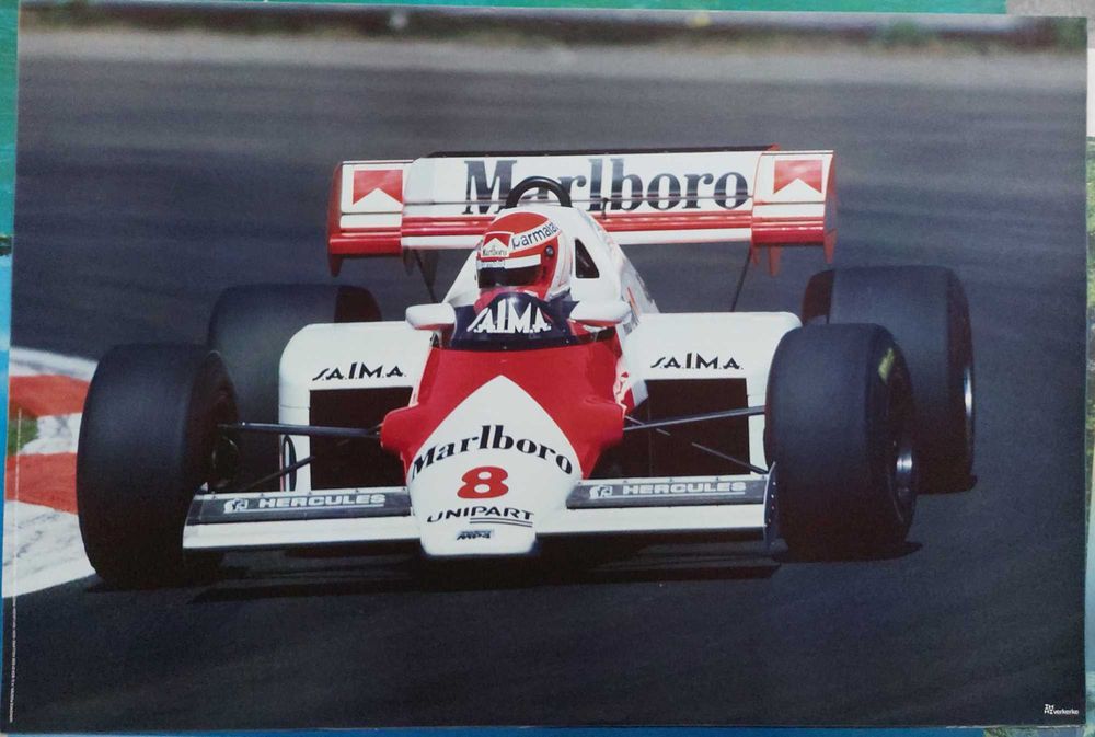 Posters de carros 1mx0.70m 4 unidades