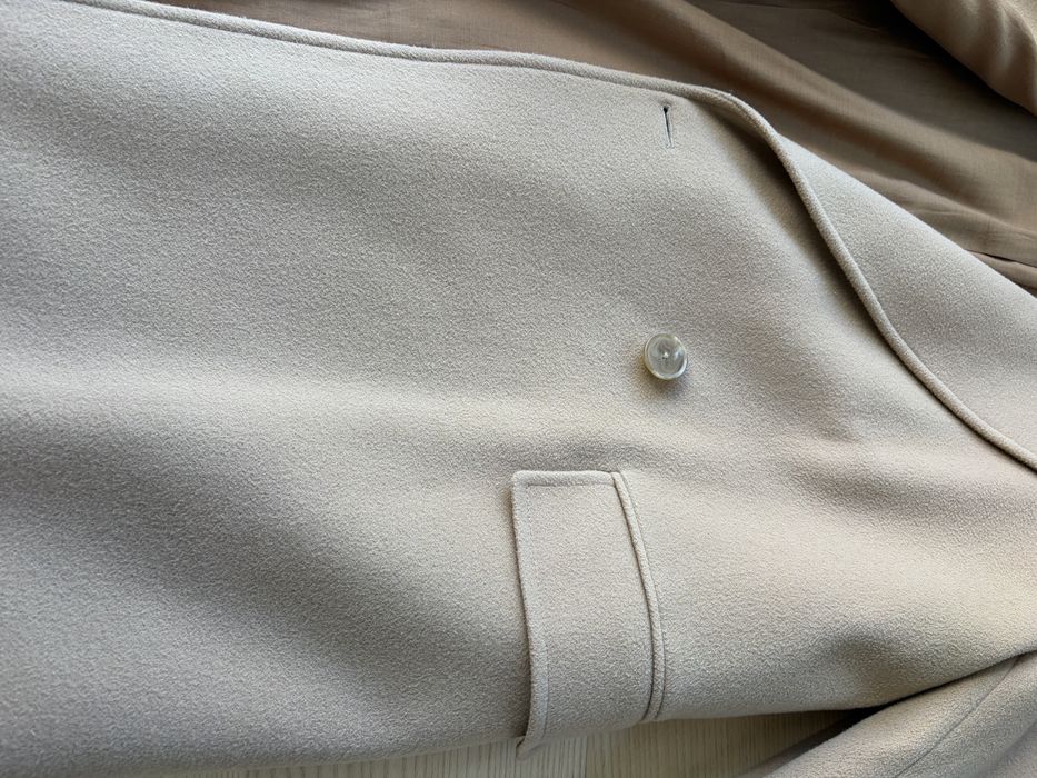 Płaszcz Massimo Dutti camelowy karmelowy beżowy