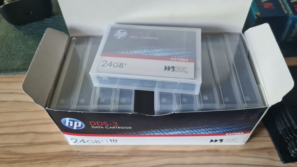 Kasety DDS-3 nowe komplet + gratis.