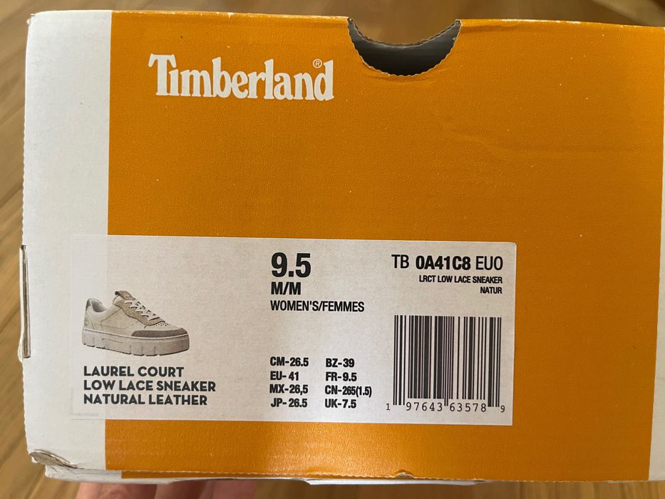 Кросівки Timberland, нові, шкіряні, розмір 41