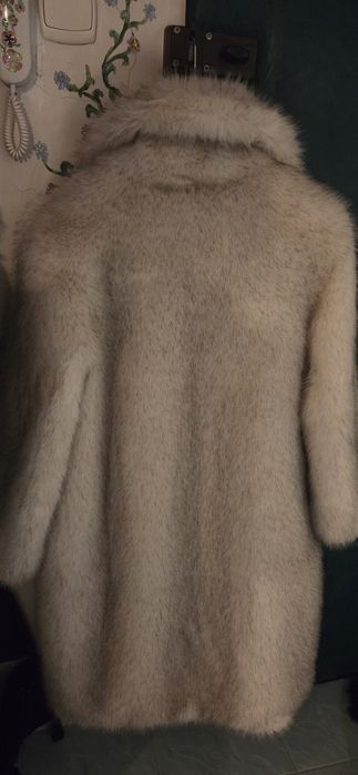 Piękne futro Bershka imitacja lisa