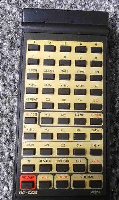 Pilot audio YAMAHA RC-CC5, VN56150. Wysyłka OLX