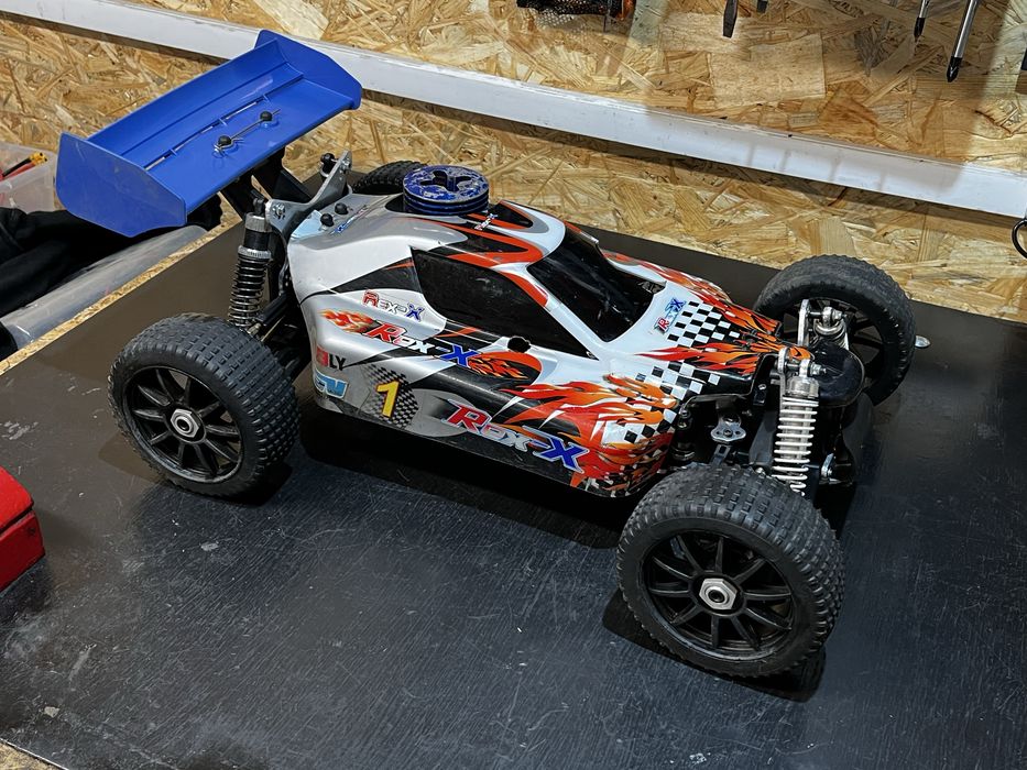 Model rc podwozie reely rex-1 1/8 traxxas himoto maverick hsp hpi