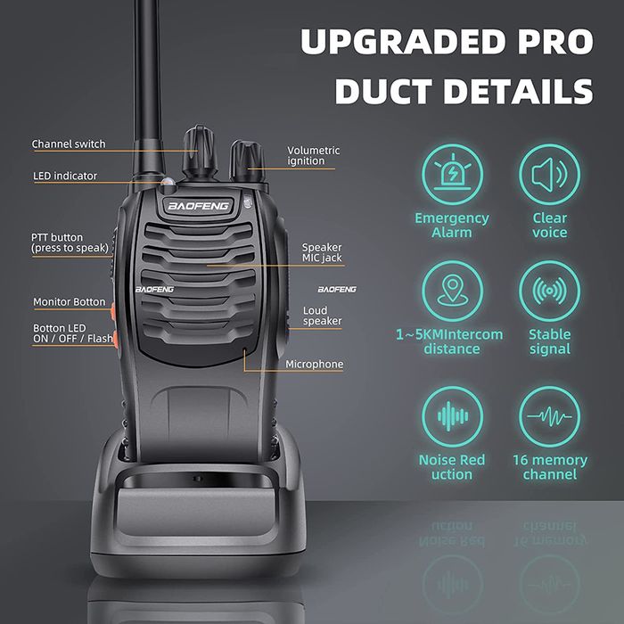 Kit de 2 Walkie Talkies