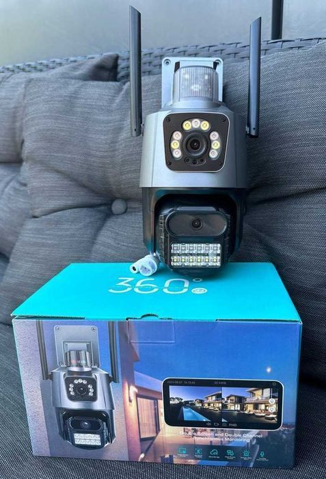 Вулична Вай-фай IP Wifi камера відеонагляду поворотна ICsee P11