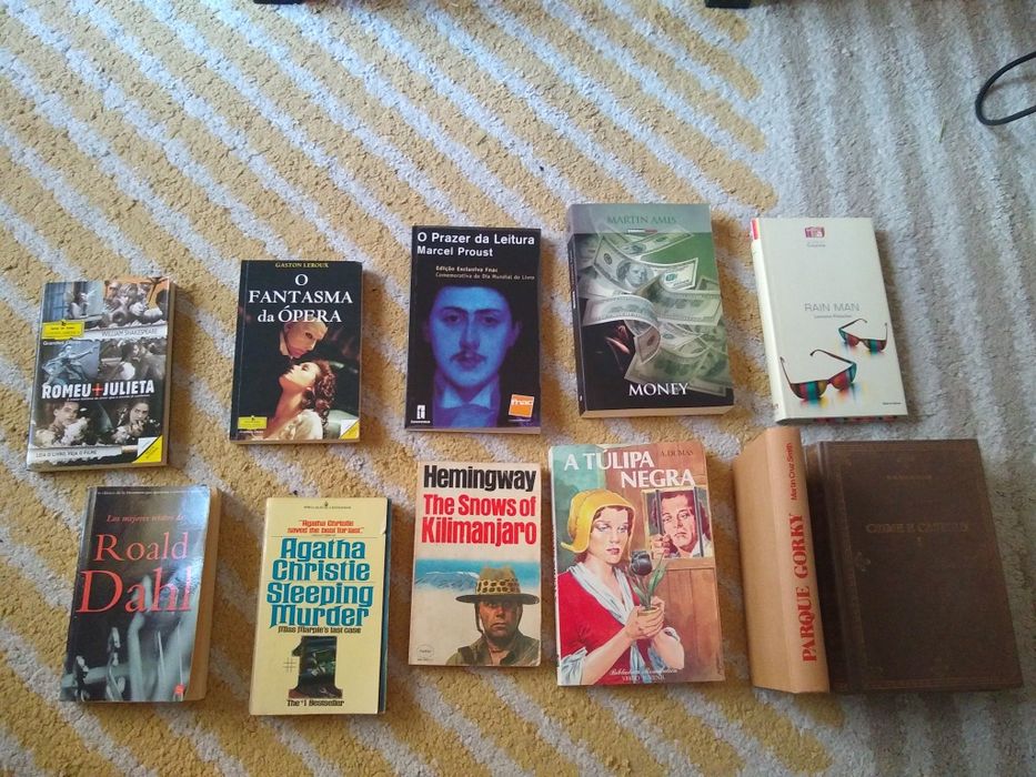 Vendo livros literatura em português e inglês