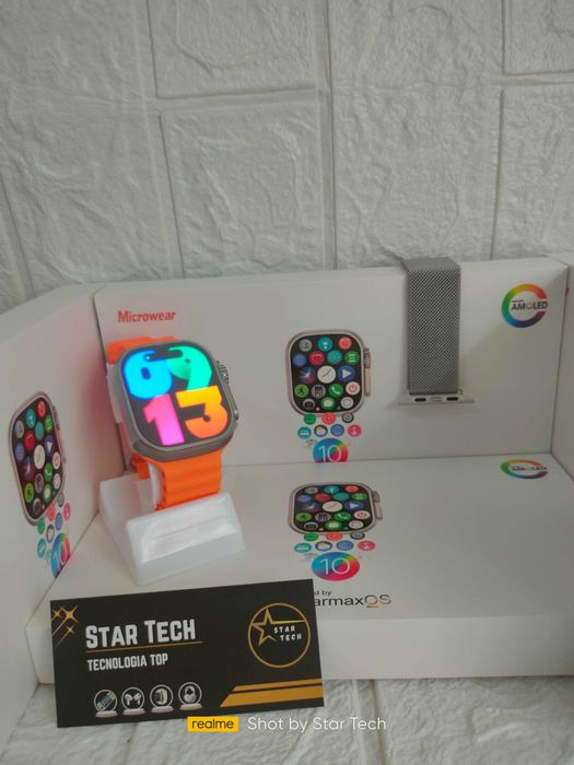 SmartWatch W69 Ultra Plus AMOLED [Black/Silver]64739778536833122