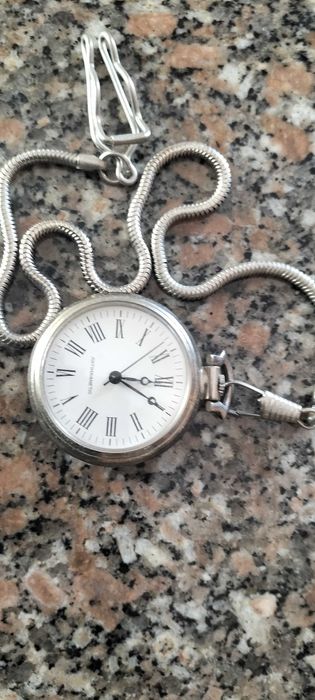 Como novo relógio de bolso