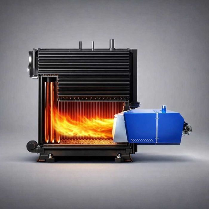 Пальник пелетний 1 МВт (1000 кВт) METALEX, пеллетная горелка 1 МВт