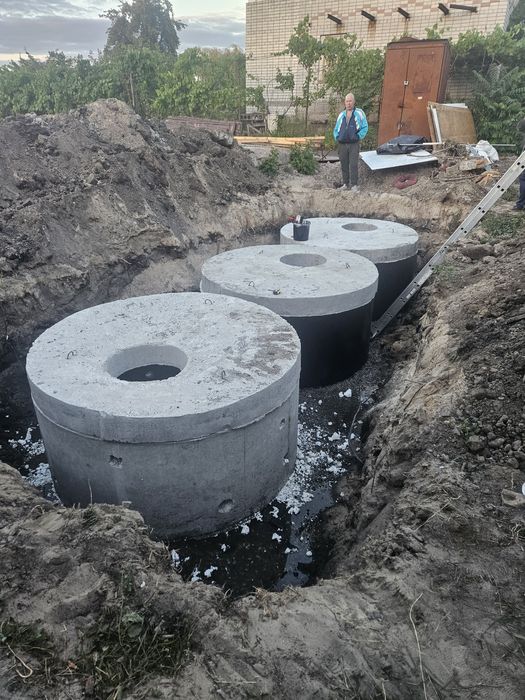 Бетонні кільця / ями під ключ