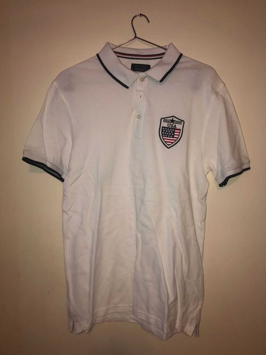 Polo Branco Zara