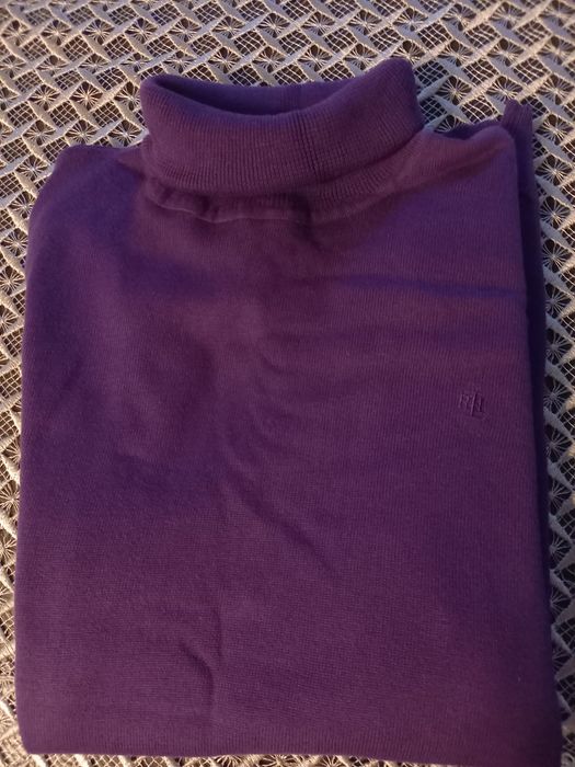 Ralph Lauren fioletowy golf męski
