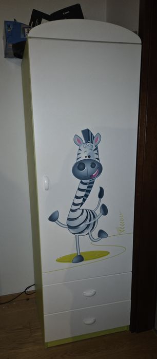 Meblik Happy Animals White z biurkiem