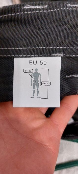 Нові робочі шорти Tricorp Canvas Workwear Cordura (EU 50)