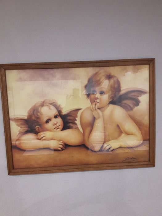 Obraz 74x54 "Aniołki"