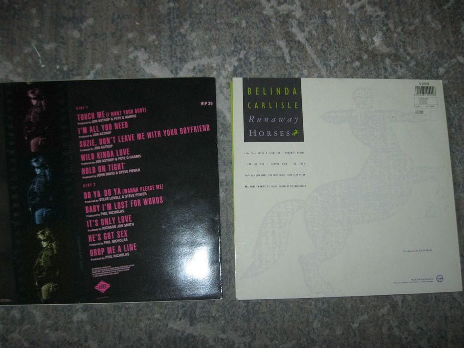 Winyle Bad Boys Blue ,The Twins,OMD ,Samantha Fox ,Belinda Carlise