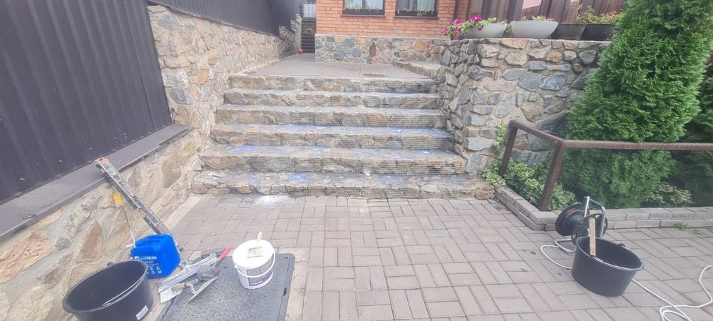 Укладка тротуарной плитки