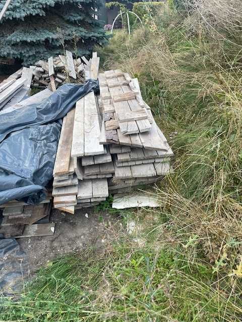 Deski po szalunkach – duża ilość – całość – Ruda Śląska