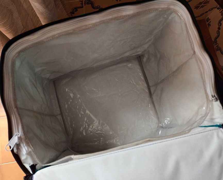 Caixa cooler desdobrável