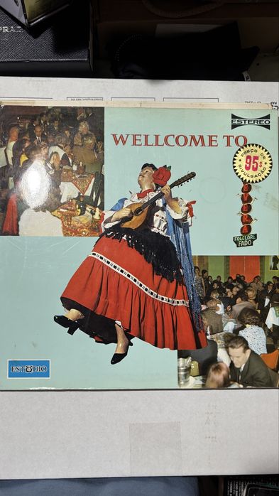 Disco vinil LP Folclore fado da Severa