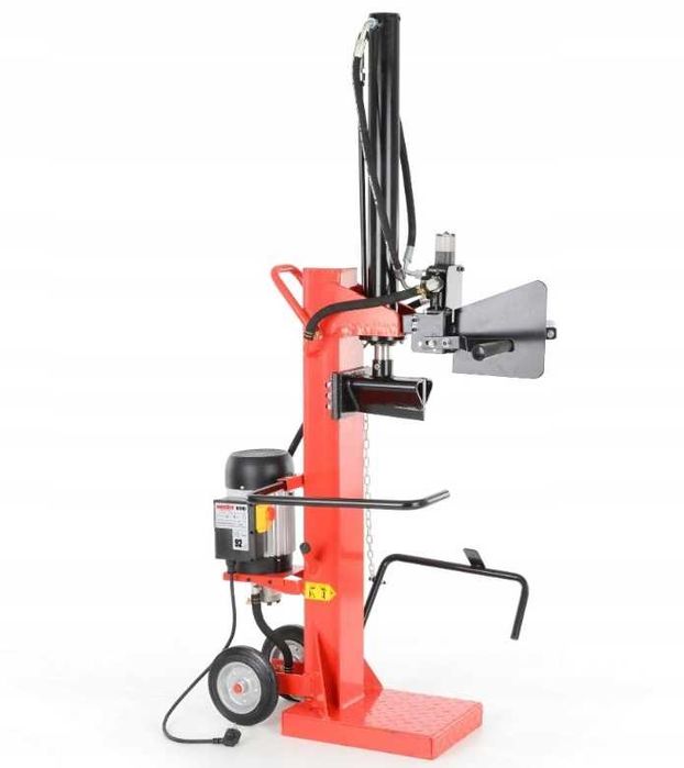 Pionowa łuparka hydrauliczna do drewna, wynajem, wypożyczenie