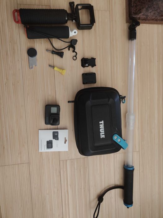 Zestaw GoPro Hero 5 black. Akcesoria etui Thule