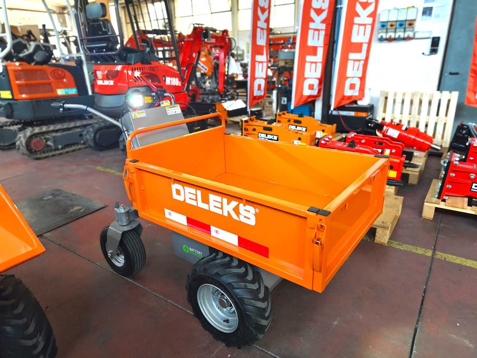 Mini Dumper elétrico 1000W - XE500F - caixa basculante manual 500kg