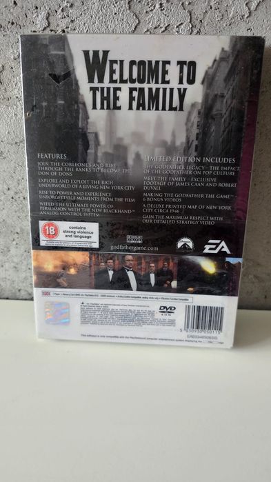 The Goodfather Limited Edition Ps2 NOWA FOLIA ma kilka zadrapań ENG