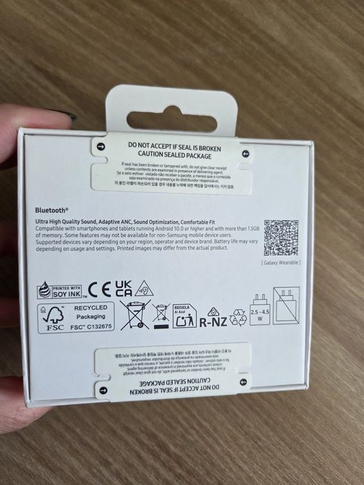 Навушники бездротові Samsung Galaxy Buds 3 White. Гарнітура. Нові