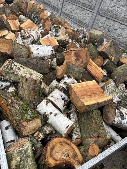 Drewno opałowe kominkowe DĄB BRZOZA  Transport gratis