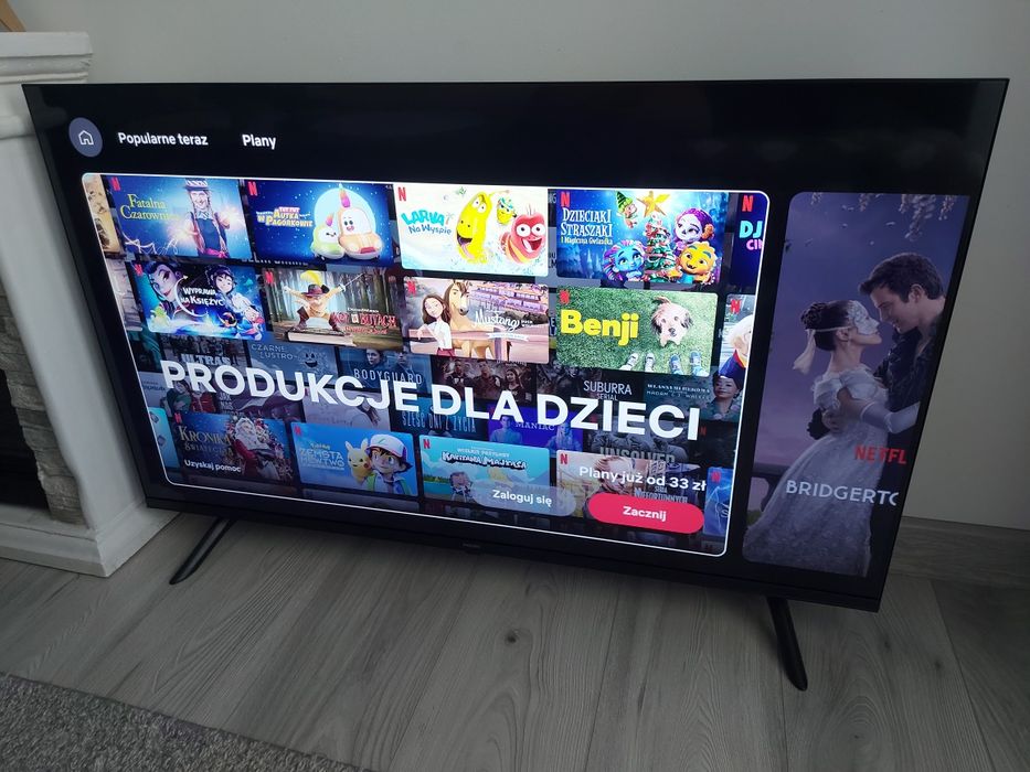 Philips 4K UHD TitanOS SmartTV Led Bezramkowy! Tanio!