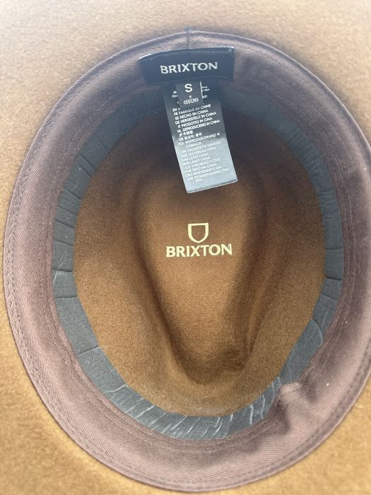 Капелюх Brixton Gold Wool Felt Cowboy  S (56см)