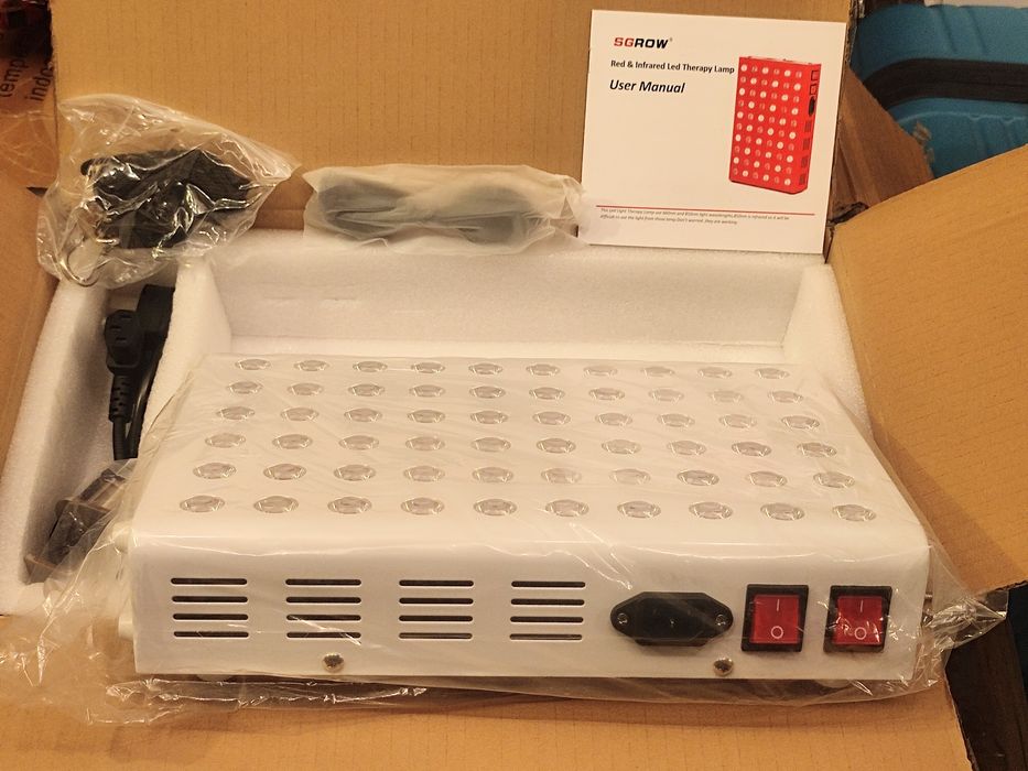 Terapia com Luz LED - SGROW - Modelo: RS300 - Baixa de Preço 
Modelo: RS300