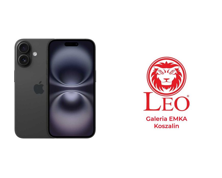 iPhone 16 128GB / FV23% / POLSKA / Czarny