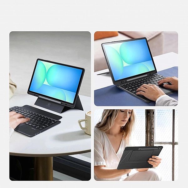 Etui z klawiaturą Dux Ducis (DK series) na Samsung Tab S10 FE+ (Plus)