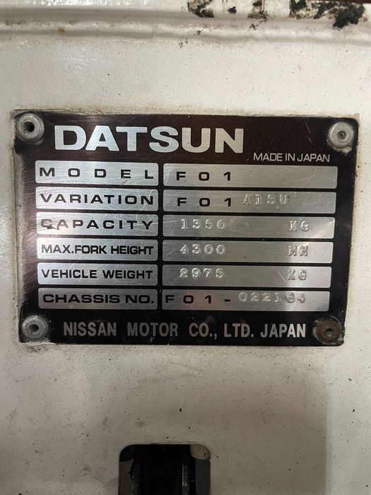 Empilhador Datsun 1350