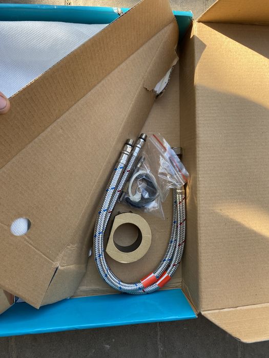 Nowa Bateria kuchenna stojąca Ferro Justic srebrny