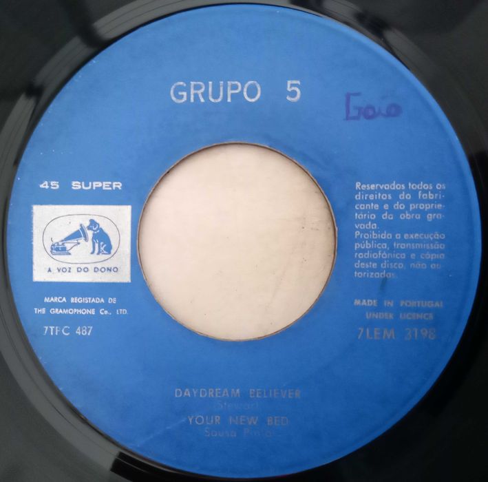 Grupo 5	- - - - -	Ballad of Bonnie and Clyde	- - - - -	EP