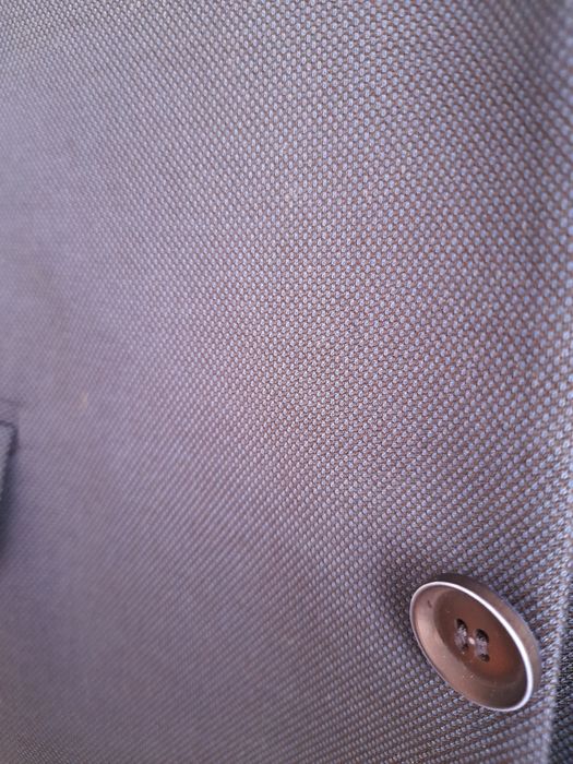 Garnitur granatowy - prawie nowy