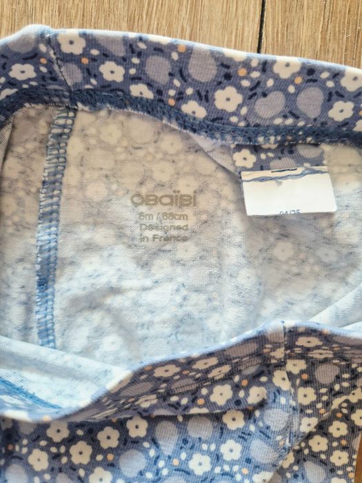 Legginsy kwiatki Obaibi r.68