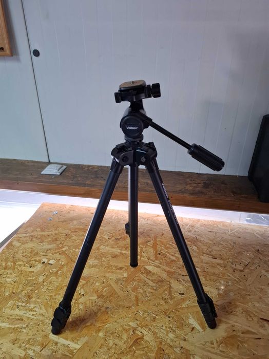 Statyw fotograficzny Velbon Sherpa 4370D z głowicą PH-157Q i torbą