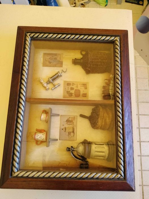 Quadro com efeitos de cozinha "Miniaturas"