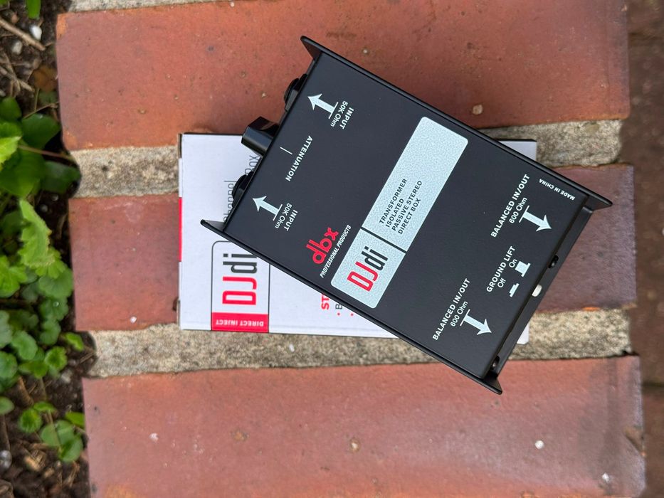 dbx DJdi 2‑Channel Passive DI Box