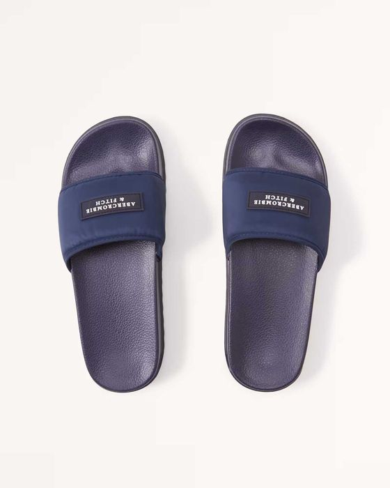 Шлепанцы Abercrombie & Fitch с логотипом (S, XL) Оригинал